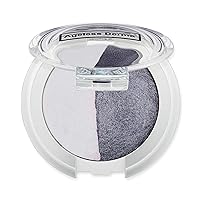 Creamy Mineral Makeup Baked Eyeshadow Duo-Vegan Eye shadow (Plum-Pale Lavender)
