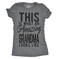 Womens This is What an Amazing Grandma Looks Like T Shirt Graphic Tee