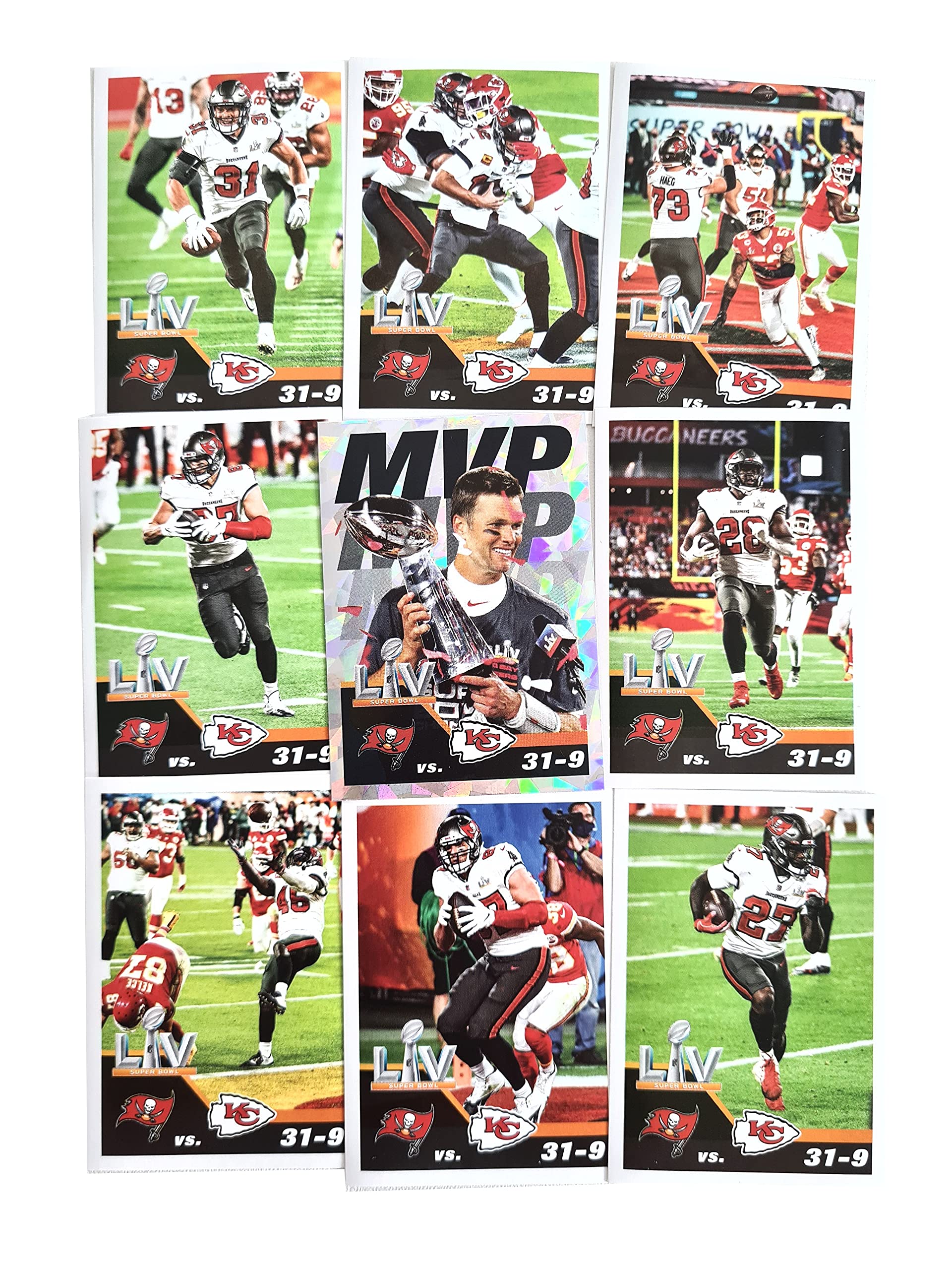 Panini NFL 2021/22 Sticker Collection (x50 Packs), Mixed, 1