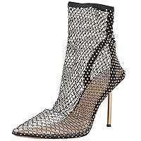 Vince Camuto Women's Kiskia Crystal Mesh Bootie Ankle Boot