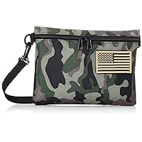 F-Style F-SD010553-095 Sacoche Men's Sacoche Patch, Water Repellent, Camouflage Pattern