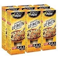 Chinese Style Lo Mein Noodles, 14 oz (Pack of 6)