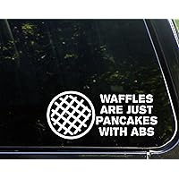 Waffles are Just Pancakes with Abs - 8-3/4