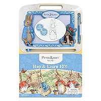 Phidal – The World of Peter Rabbit Activity Book Learning, Writing, Sketching with Magnetic Drawing Doodle Pad for Kids Children Toddlers Ages 3 and Up - Gift for Easter Holiday Christmas, Birthday