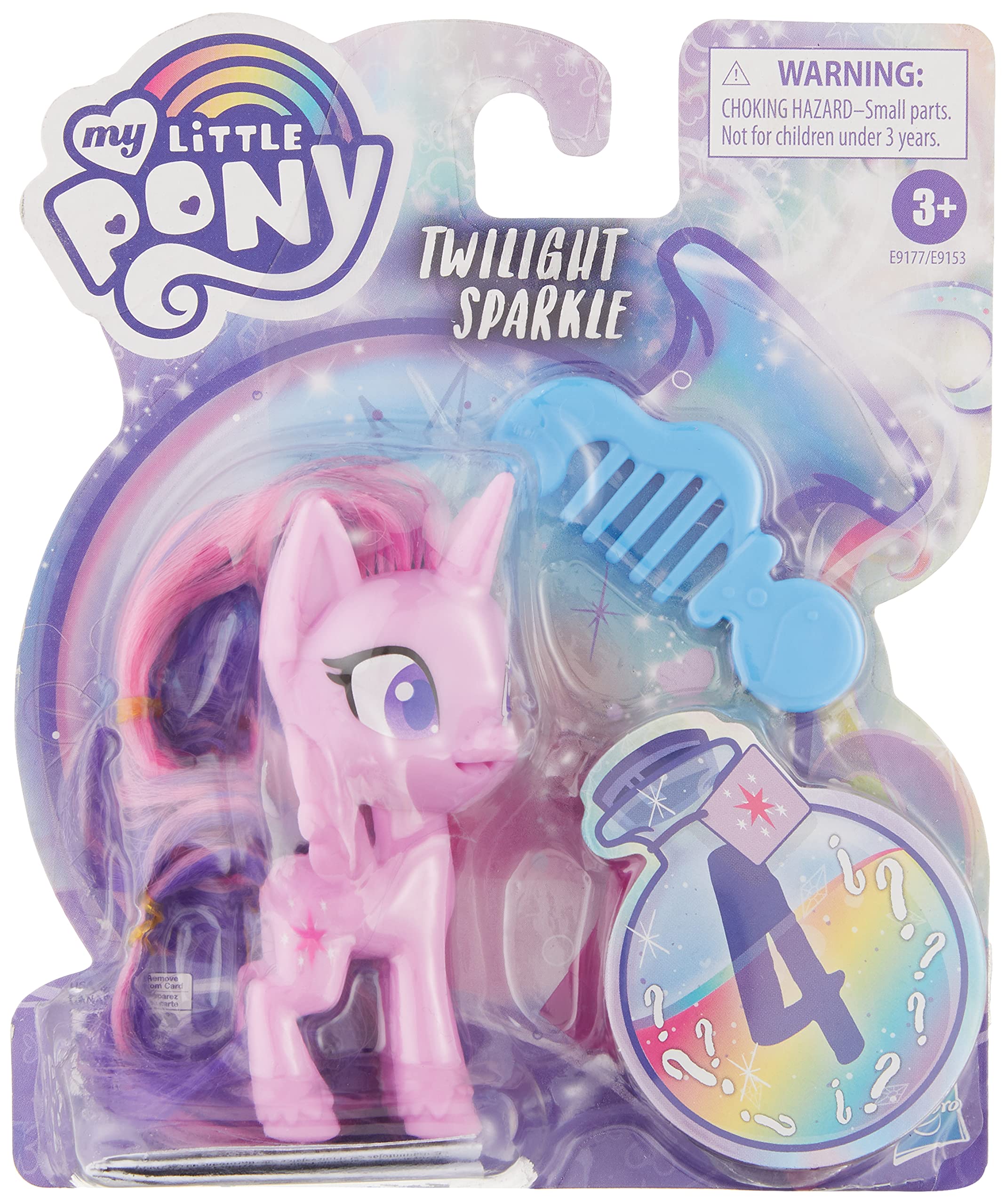 Mua My Little Pony Twilight Sparkle Potion Pony Figure -- 3-Inch Purple Pony  Toy with Brushable Hair, Comb, and 4 Surprise Accessories trên Amazon Mỹ  chính hãng 2023 | Fado