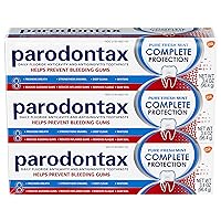 Parodontax Complete Protection Toothpaste, Pure Fresh Mint - 3.4 oz x 3