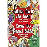 Easy to Read Bible (Bilingual) / La Biblia fácil de leer (Bilingüe): Practice your reading and learn the Bible (Spanish Edition)