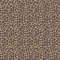 Leopard Tan Adhesive Patterned Vinyl Animal Print Permanent Vinyl 12in. Adhesive Vinyl Bundle (1)