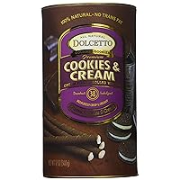 DOLCETTO Dolcetto Wafer Rolls Cookies Cream, 12 OZ