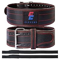 Elevens Lifting Belts Weight Belt Weightlifting Belts Leather GYM Belts for Strength Training, Lifting Support for Men & Women