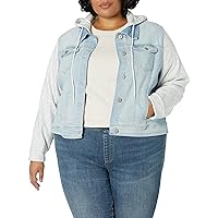 Women's Size Dreamer Denim Jackets Juniors (Standard and Plus), 3X (22W/24W US)