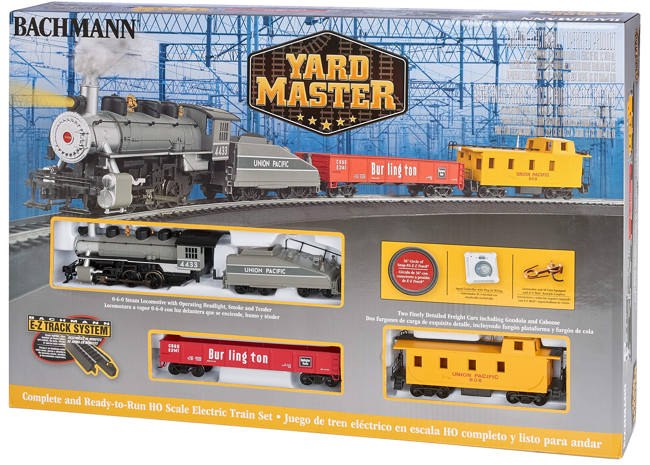 Bachmann Trains - Yard Master - Ready to Run Electric Train Set - HO Scale
