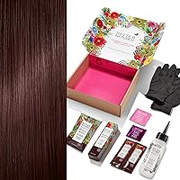 5WB Light Warm Beige Brown Permanent Hair Color Dye Kit (Color, Developer, Barrier Cream, Gloves, Cleaning Wipe, Shampoo and Conditioner) Radiant Color that Lasts up to 8 Weeks