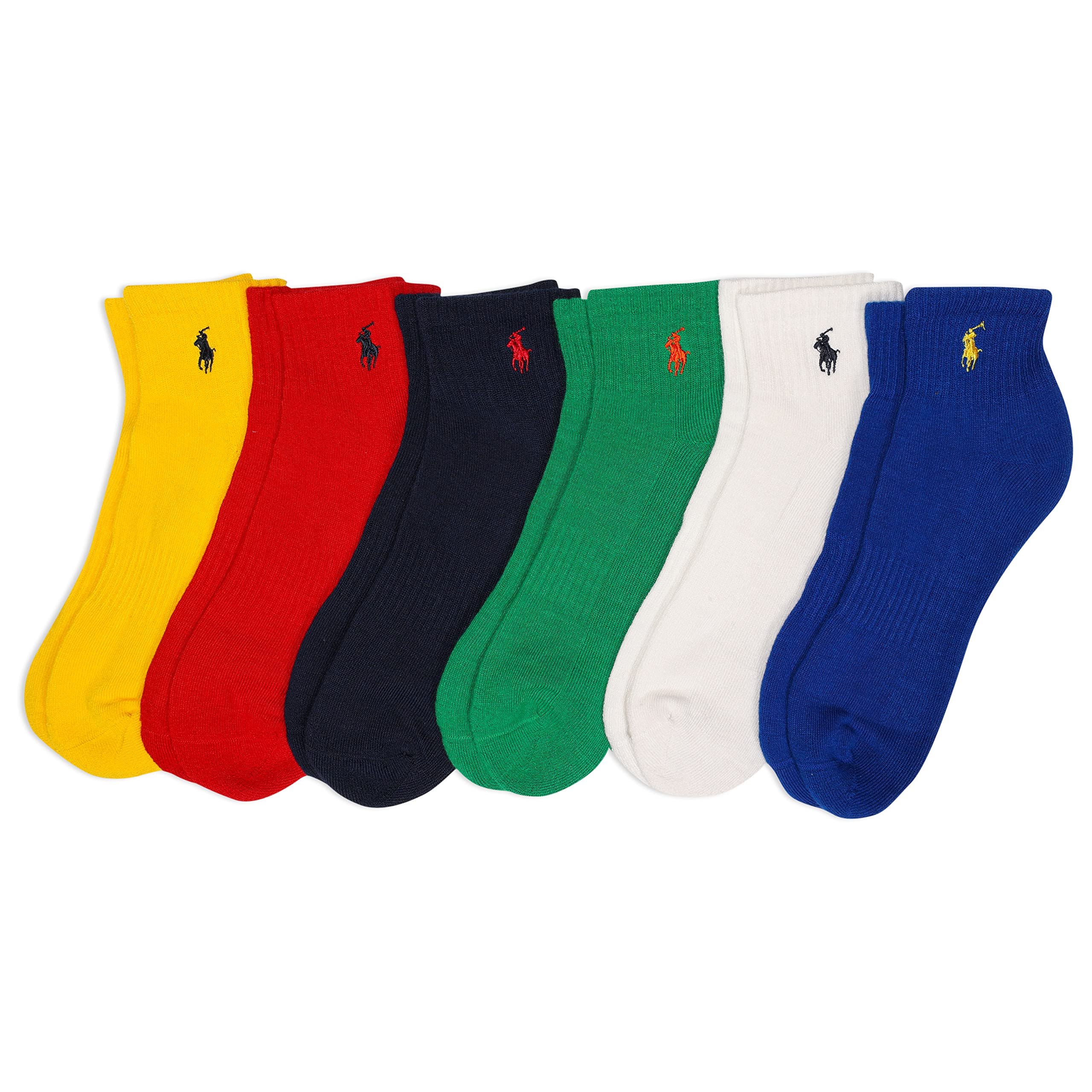 Mua POLO RALPH LAUREN Mens Classic Sport Repreve Socks 6 Pair Pack - Arch  Support And Comfort Cushioning Solid Bright Ankle, Multi-colored,  US  trên Amazon Mỹ chính hãng 2023 | Giaonhan247