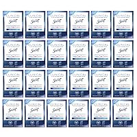 Secret Clinical Strength Invisible Solid Antiperspirant and Deodorant for Women, Completely Clean, 0.5 oz (Pack of 24)