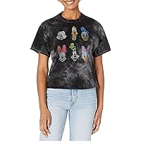 Disney Characters Always Trending Stack Women's Fast Fashion Short Sleeve Tee Shirt
