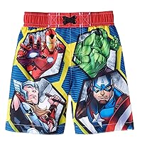 Marvel Avengers Boys Boardshort Swim Trunks