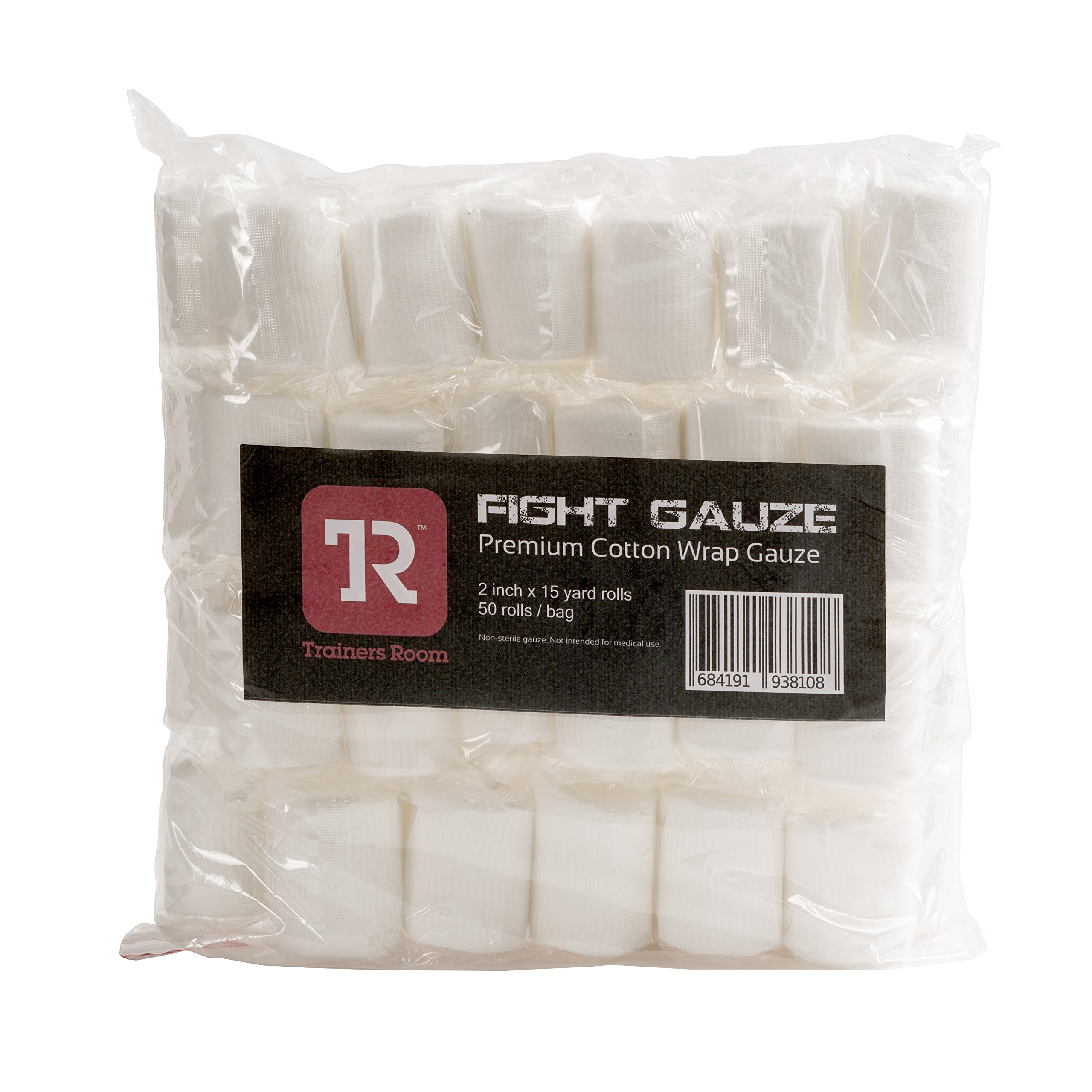 TrainersRoom TR Fight Gauze 2 inch 50 Roll/Bag