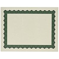 Great Papers! Metallic Green Certificate, 8.5 x 11 Inches, 25 Count (934225)