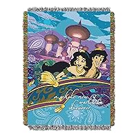 Northwest Aladdin Woven Tapestry Throw Blanket, 48