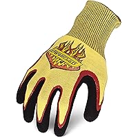 Ironclad mens Work Gloves, Yellow, Large US