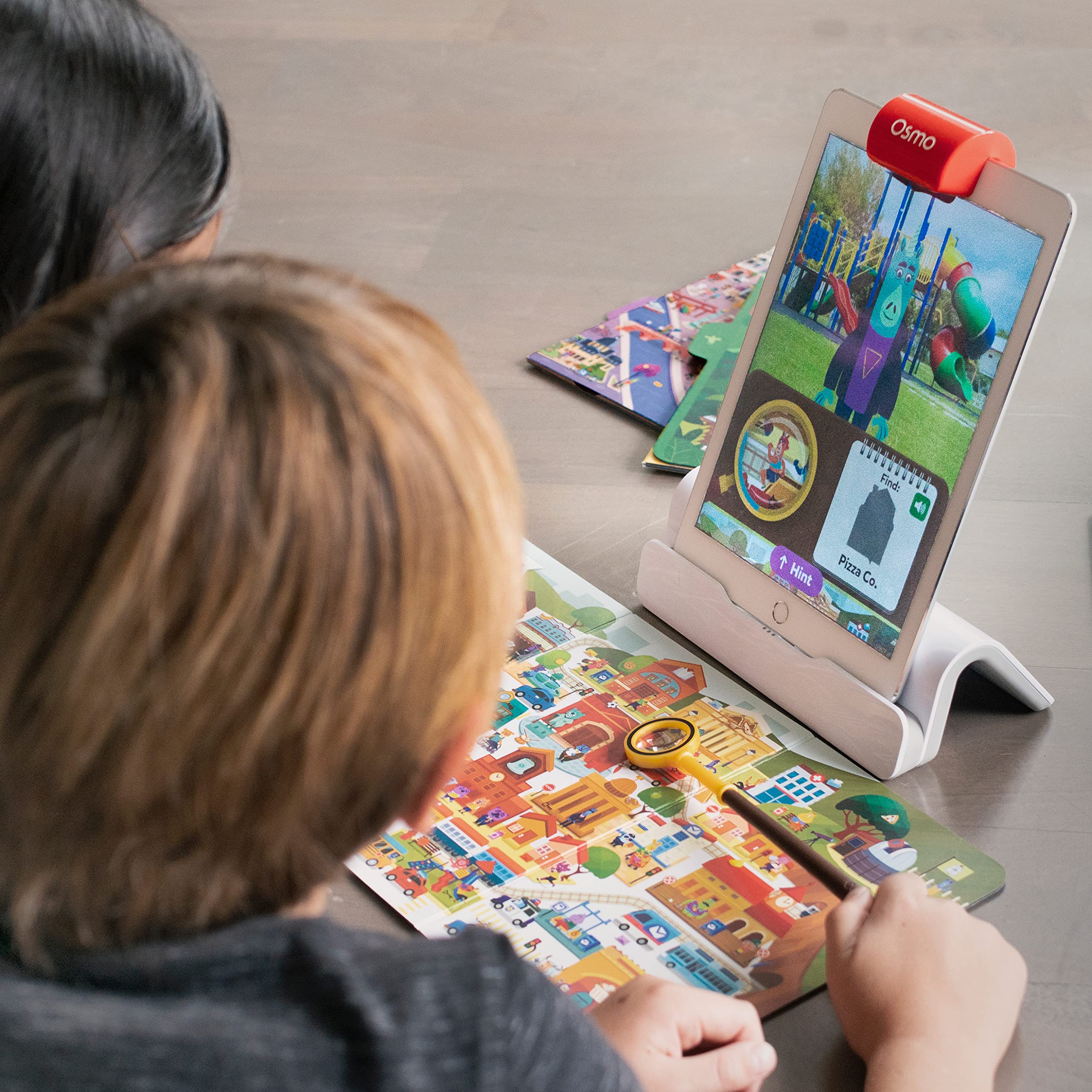 Osmo - Detective Agency - Ages 5-12 - Solve Global Mysteries - Educational Learning Games - STEM Toy - Gifts for Kids, Boy & Girl - Ages 5 6 7 8 9 10 11 12-For iPad or Fire Tablet (Osmo Base Required)