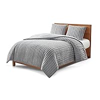 UGG 13082 Kenzie King-California King Comforter Set Soft, Luxurious Hotel Style Faux Fur, Comfortable Bedroom Blanket Comforter Set and Two King Pillow Shams, Seal