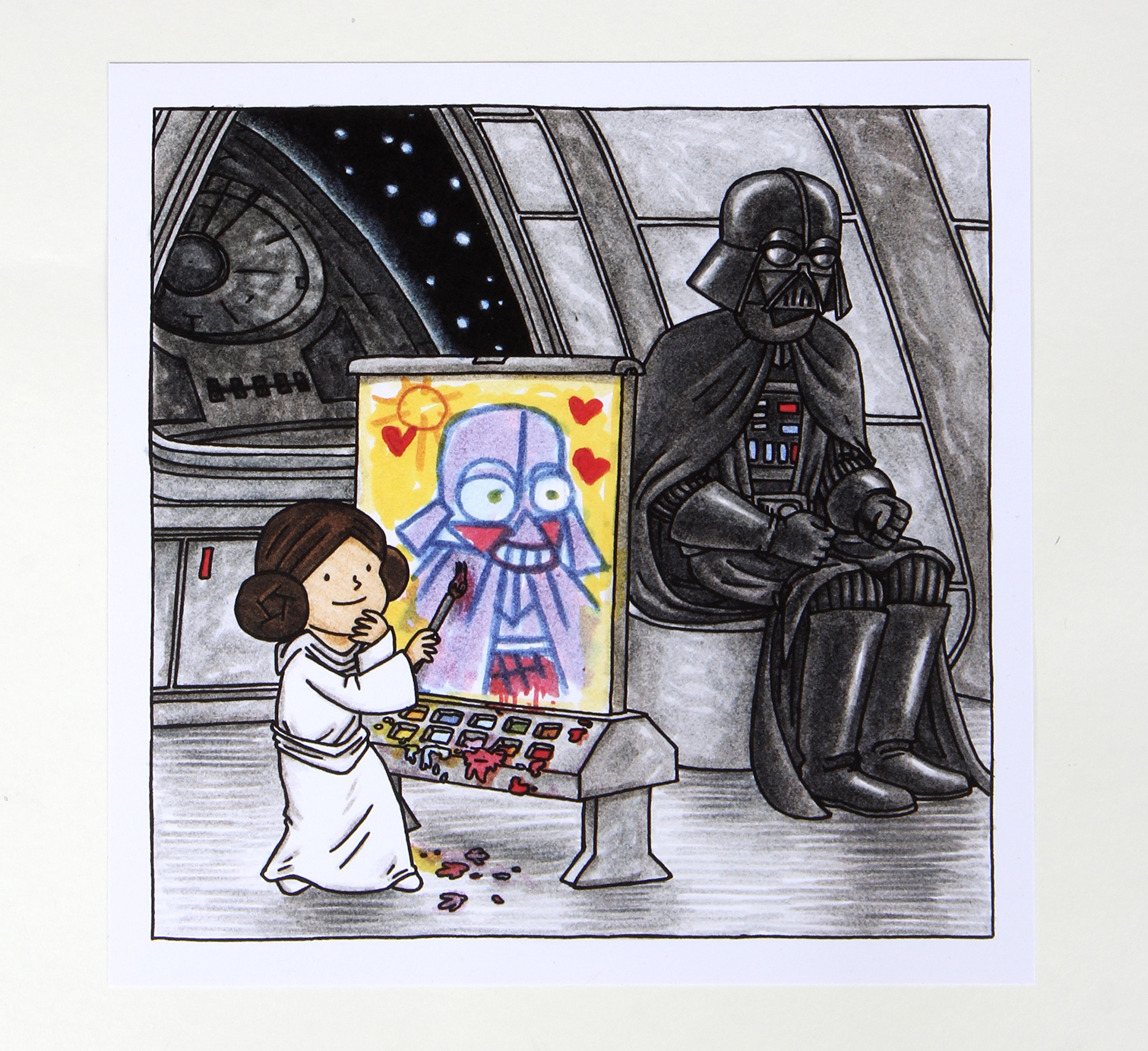 Darth Vader & Son / Vader's Little Princess Deluxe Box Set (includes two art prints) (Star Wars): (Star Wars Kids Books, Star Wars Children's Books, ... Gifts for Kids) (Star Wars x Chronicle Books)