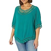 City Chic Women's Apparel Women's Plus Size Top Island Catalina