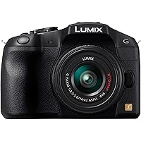 Panasonic Lumix G Series DMC-G6KK Mirrorless Digital Camera with 14-42mm II Lens Kit (Black)