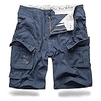 Trooper Men's Cargo Shorts, Lightning Edition, Bermuda Shorts, Vintage (S-7XL)