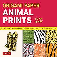 Origami Paper - Animal Prints - 8 1/4
