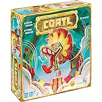 Synapses Games | Coatl | Strategy Board Game | 3D Plastic Pieces | 1 to 4 Players | 30+ Minutes | Ages 10+
