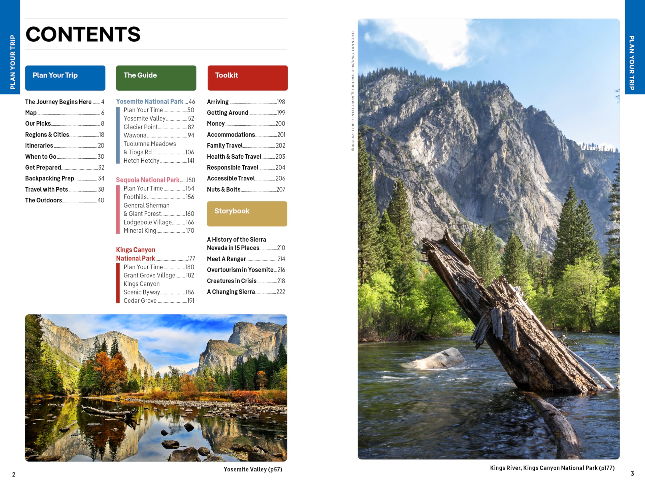Lonely Planet Yosemite, Sequoia & Kings Canyon National Parks 7 (National Parks Guide)