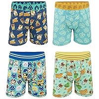 Animal Crossing Boys Boxer Briefs - 4-Pack Underwear Spandex Comfortable