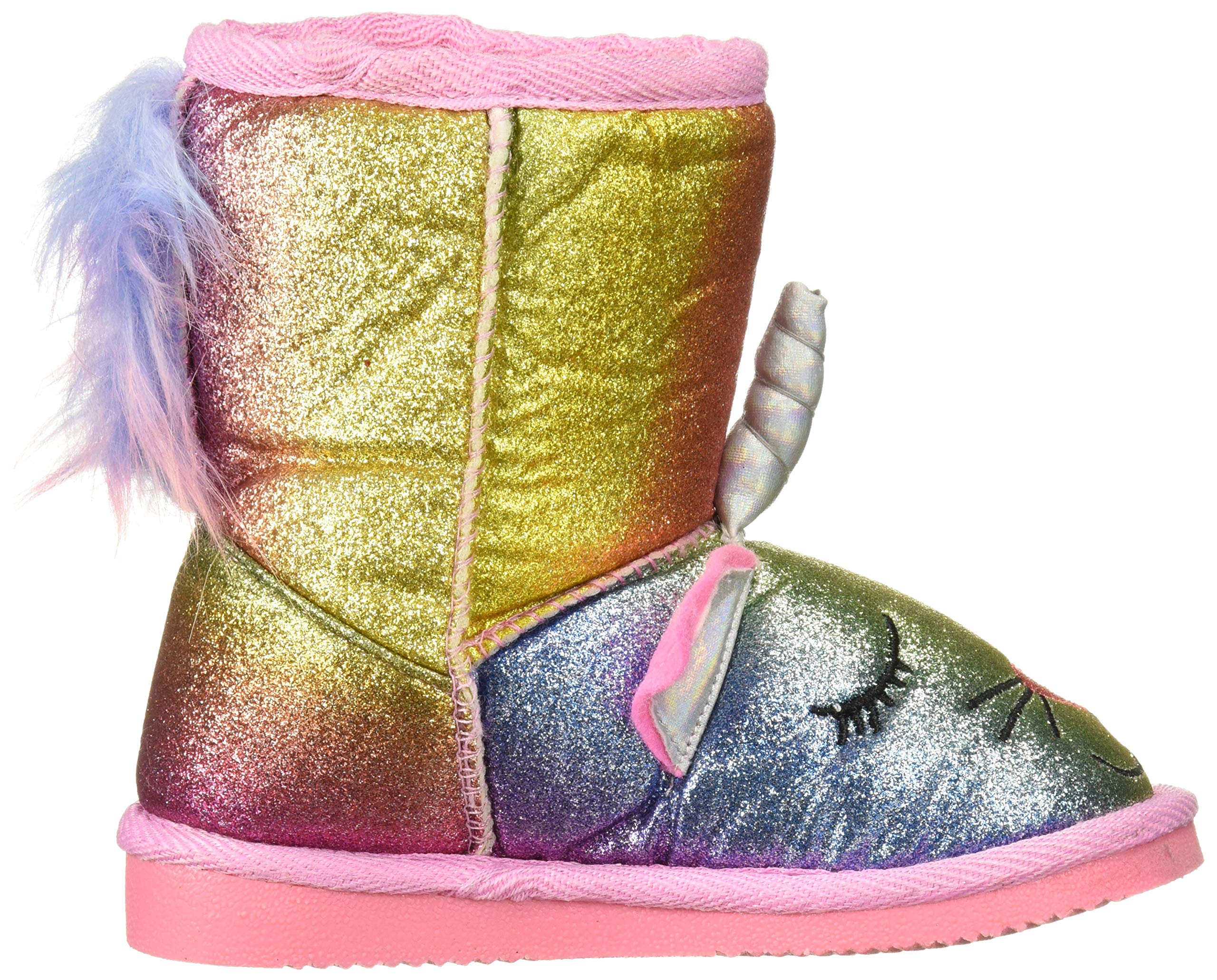 MUK LUKS Unisex-Child Kid's Averly Unikitten Boots Fashion