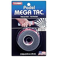 Tourna Padel Mega Tac 3 Pack Black