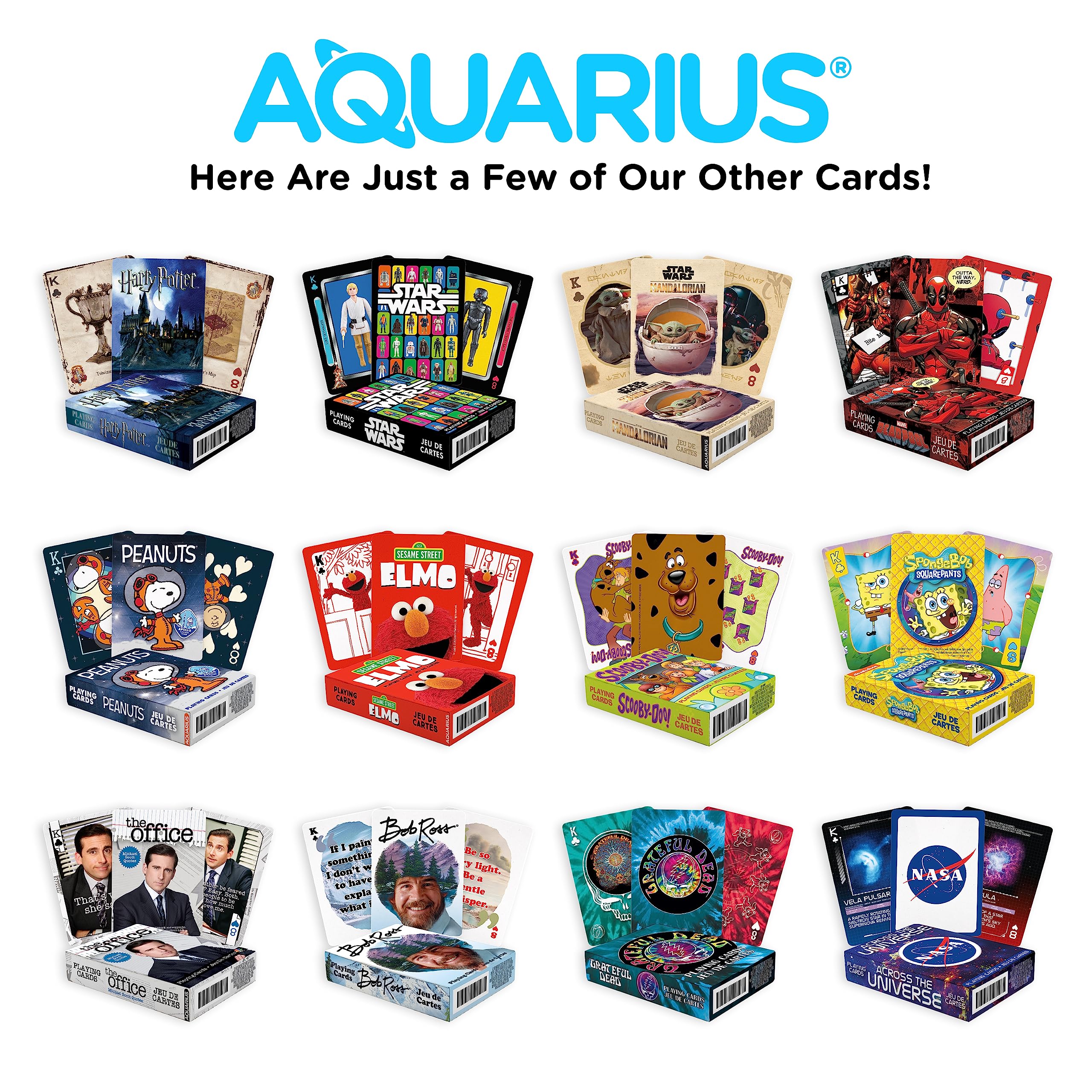 Aquarius Bento Box Playing Cards -Bento Box Themed Deck of Cards for Your Favorite Card Games - Officially Licensed Merchandise & Collectibles, 2.5 x 3.5