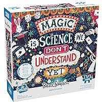 Goliath Steve Simpson: Magic is Science 1000-Piece Puzzle with Poster - Completed Size 26.75 x 18.26 Inches - Ages 12 and Up
