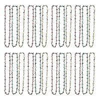 Beistle S57262AZ4 Plastic Fiesta Beaded Necklaces 24 Piece Mexican Party Supplies Chili Pepper Sombrero Favors, 33