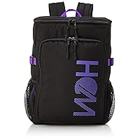 Hem Women's Marty Box Type Backpack, 6.1 gal (23 L), Purple Logo