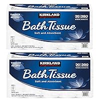 Bath Tissue, 2-Ply, 425, 2 Pack (30 count)