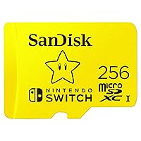 SanDisk 256GB microSDXC Card, Licensed for Nintendo Switch - SDSQXAO-256G-GNCZN