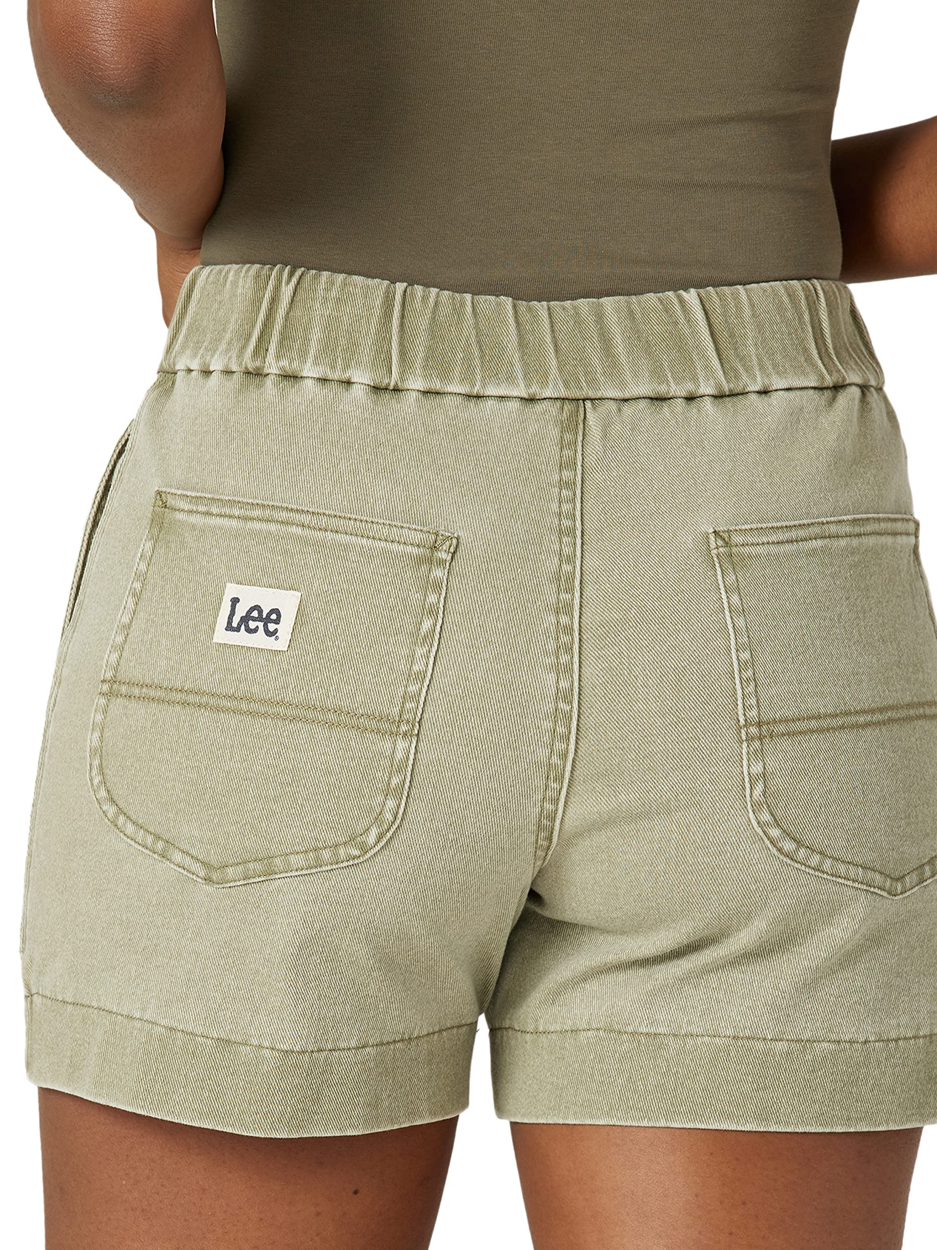 Lee Women's Ultra Lux High-Rise Pull-on Utility Short