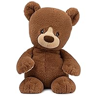 GUND Knox Teddy Bear, Premium Stuffed Animal for Ages 1 and Up, Brown/Cream, 12”