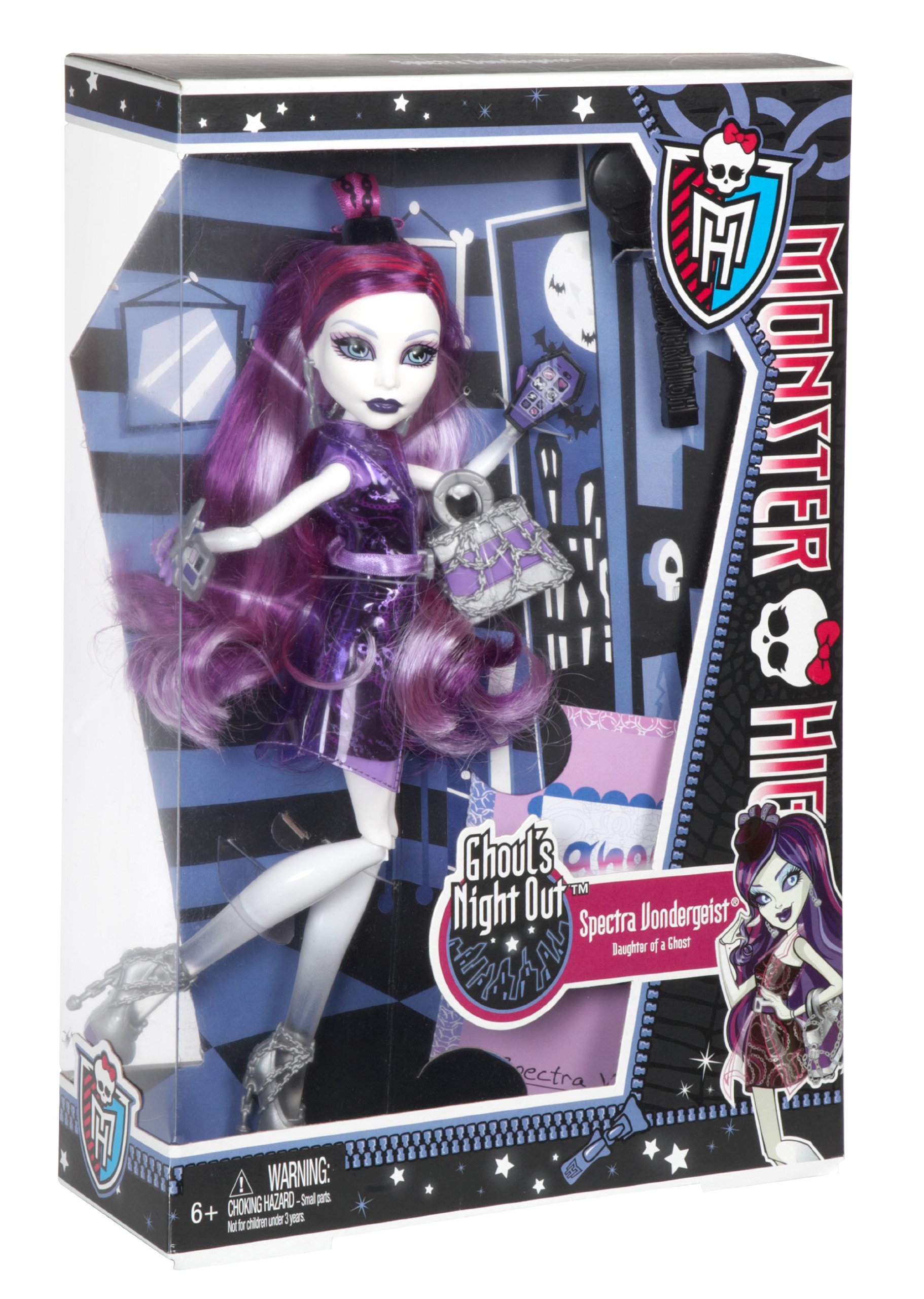 Monster High Ghouls Night Out Spectra Vondergeist Doll