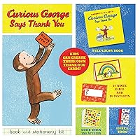 Curious George Says Thank You Book and Stationery Kit Curious George Says Thank You Book and Stationery Kit Paperback