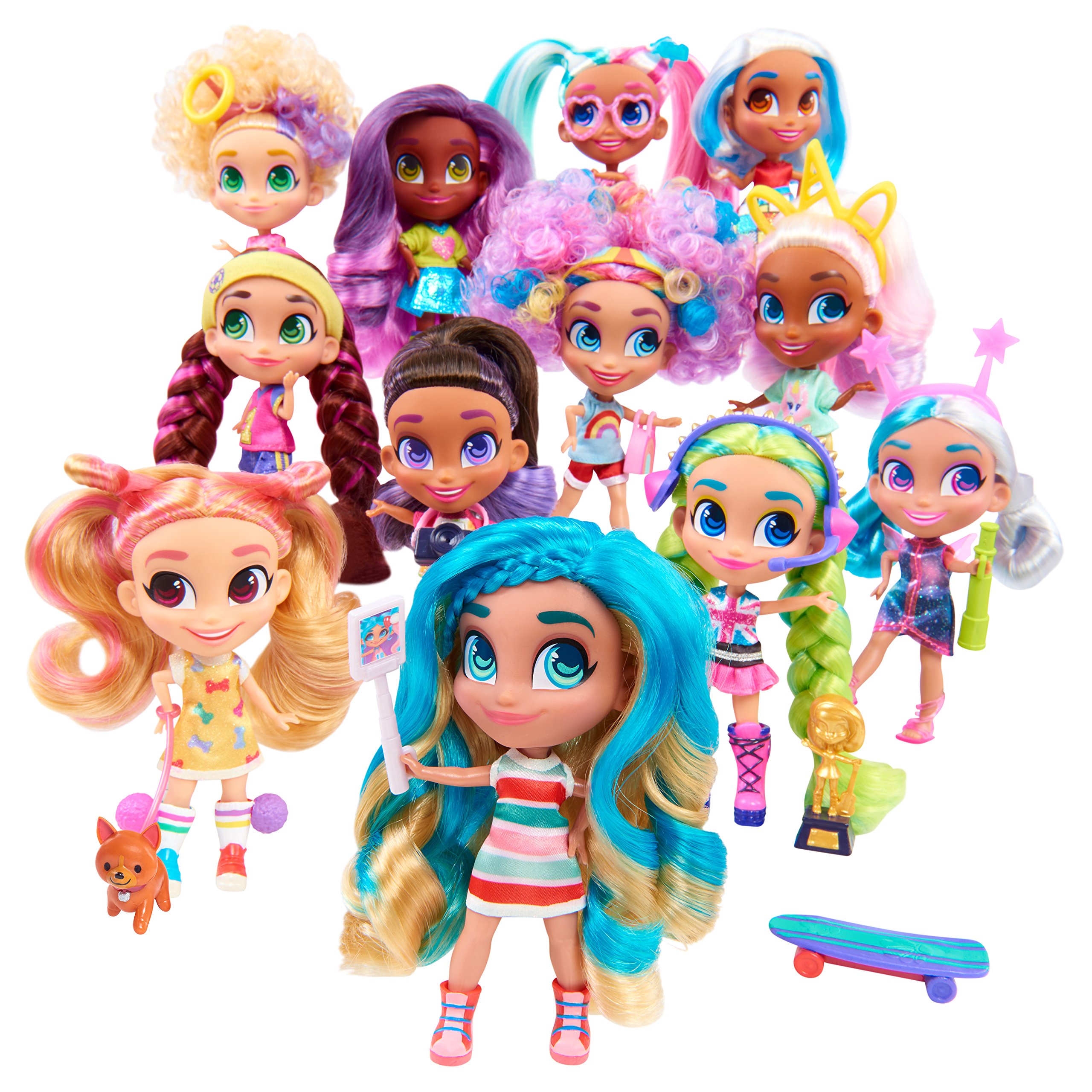 Hairdorables ‐Noah Collectible Surprise Dolls and Accessories: Series 1 (Styles May Vary), Multicolor