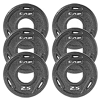 CAP Barbell Olympic Grip Weight Plate Collection