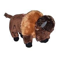 Wild Republic Wild Calls Bison Plush, Stuffed Animal, Plush Toy, Kids Gifts, 7.5